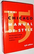 The Chicago Manual of Style: 